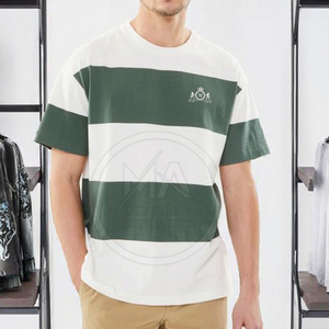 T-shirt ample à manches courtes 100% coton pour homme, coupe décontractée, séchage rapide, écologique, respirant, nouvelle arrivée - Product Image 3