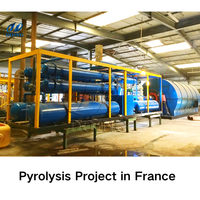 Machine de pyrolyse de petite taille de 100 kg, machine de transformation du plastique en carburant, équipement de pyrolyse de laboratoire