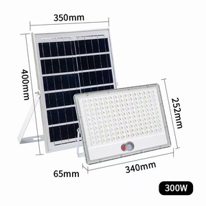 Offres Spéciales en Afrique 60W 100W 200W 300W Projecteur solaire à <span class=keywords><strong>LED</strong></span> ABS avec détecteur de mouvement - Product Image 6