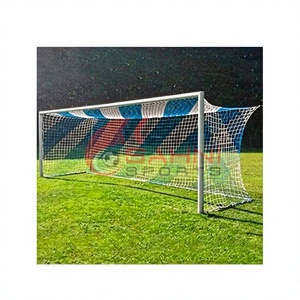 Filet de but de football ProShield UV résistant aux intempéries, filet de but de football MaxKnot tressé en PP, filet de football UltraGuard tressé en PP - Product Image 1