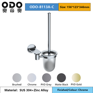 Juego de <span class=keywords><strong>Accesorios</strong></span> de <span class=keywords><strong>Baño</strong></span> de Alta Calidad, Serie ODO-81 Cromada, Soporte para Toallas de <span class=keywords><strong>Acero</strong></span> <span class=keywords><strong>Inoxidable</strong></span> 304 + Aleación de Zinc, Montaje en Pared - Product Image 4