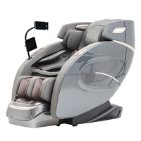 Fauteuil de massage portable électrique C89 2026 6D SL Track 4D 3D à gravité zéro, pliable, avec compression chaude et étirement complet du corps