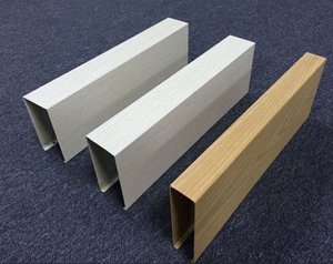 Metall decke Dekorieren Sie Aluminium <span class=keywords><strong>U</strong></span>-Schall wand <span class=keywords><strong>U</strong></span>-förmige Kanal walzen form maschine mit automatischem Größen änderungs system - Product Image 5