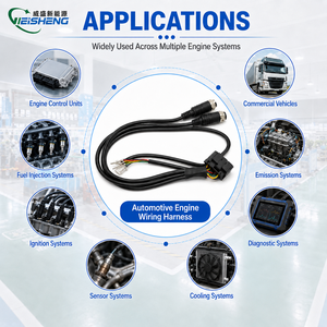 Harness Kabel Mesin Mobil Kualitas Tinggi, Pasokan Kustom OEM Pabrik - Product Image 2