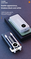 Batterie externe Li-Polymère 10000 mAh personnalisable, qualité supérieure, chargement rapide, vente directe usine, populaire