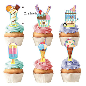 Баннер на день рождения с изображением мороженого - Product Image 3