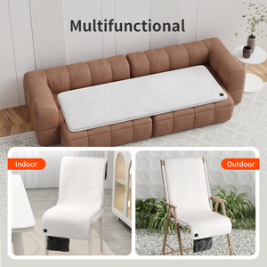 Anjuny presa di riscaldamento elettrico portatile USB coperta di regolazione a tre velocità cuscino riscaldato fodera per esterno quadrato in schiuma - Product Image 2