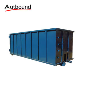 20 Quintal Roll Off Dumpster Roll Off Dump Construção Gestão de Resíduos Roll Off Bin - Product Image 1