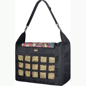 Muestra gratuita de comedero de heno para caballos, bolsas de heno de alimentación lenta para caballos o cabras, hechas de cuerda de nailon duradera y tela Oxford impermeable. - Product Image 1
