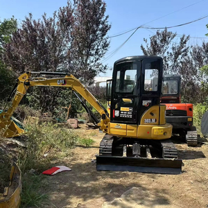 CE certified Used Cat 303.5e <b>Mini</b> Crawler Excavator Compact 3.5 Ton For Construction And Landscaping Cat 303e 303.5e2 - Product Image 1