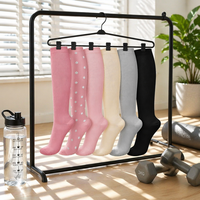 6 paires de chaussettes de compression pour voyages en avion, pour adultes, améliorent la circulation, la récupération, respirantes, pour le sport, la course à pied, le cyclisme