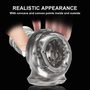 Heren Tpe Zachte Penis Condoom Capsules Vergroot En Verdikt Met Wolf Bretels Speciale Volwassen Seksspeeltjes Voor Frigiditeit - Product Image 3