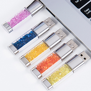 2025 New BRIGHT <span class=keywords><strong>USB</strong></span> <span class=keywords><strong>Flash</strong></span> Drive <span class=keywords><strong>USB</strong></span> <span class=keywords><strong>Flash</strong></span> Drive Key pha lê công suất bộ nhớ <span class=keywords><strong>USB</strong></span> Stick 128GB Kim Loại LED Pendrive - Product Image 4