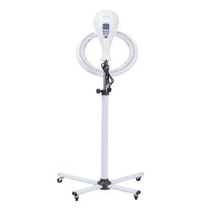 Machine chauffante rotative à 360 degrés en métal pour accélération capillaire, outil professionnel de salon, support multi-usage pour rouleau chauffant de coiffure - Product Image 1