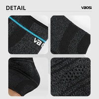 VBOSi 1187 Manchon de compression 3D personnalisé avec logo, en Spandex/Nylon, protection professionnelle post-opératoire, prévention des blessures