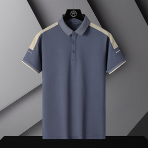<span class=keywords><strong>Polo</strong></span> da Uomo in Cotone 100% Vestibilità Regolare Stile Formale con Stampa a Fiocchi e Tessuto in Jersey Lavorato a Maglia per l'Estate - Product Image 5