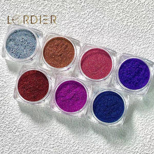 กิ้งก่าเปลี่ยนสีเคลือบสีน้ำลายไมกาเม็ดสีโฮโลแกรม - Product Image 6