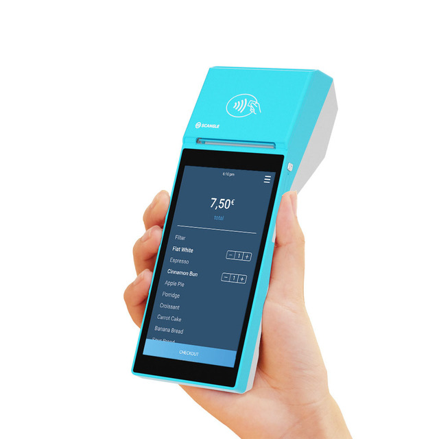 SP01 Handheld POS Intelligent Mobile PDA Terminal 4G+WIFI Wireless WiFi for  Integrated Cashier POS Consumers
