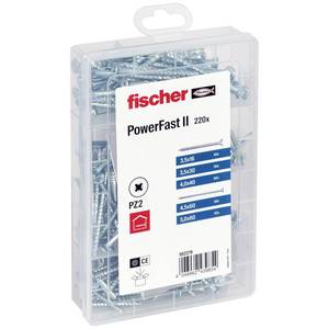 Fischer 562279 Masterbox PowerFast II SK PZ Rango de tornillos para aglomerado Ranura cruzada Pozidriv St (940910834004) - Product Image 1