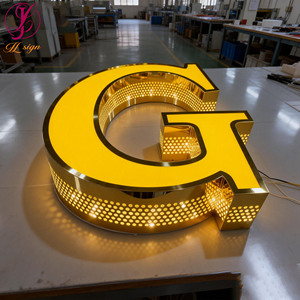 ป้ายไฟ LED กันน้ำแบบกำหนดเองสำหรับร้านตัดผม ร้านค้า สำนักงาน <span class=keywords><strong>อาคาร</strong></span> และภายนอกอาคาร - Product Image 1