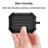 Couverture Airpods pro écouteurs TPU PC étui coffre bagages valise luxe concepteur étui de protection pour Apple Airpods 1 2 3 pro 2