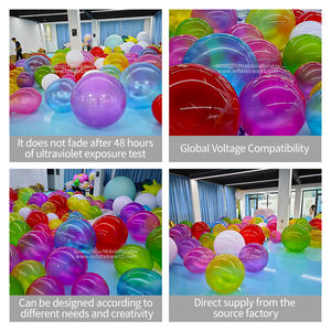 रंगीन पारदर्शी pvc वाटरप्रूफ इंफ्लेटेबल पार्टी सजावट निडो ब्रांड - Product Image 2