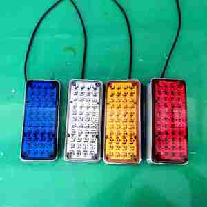 <span class=keywords><strong>Ambulance</strong></span> 7*3 LED feux latéraux 12v/24v pour véhicules camion de pompiers lumière stroboscopique d'urgence avec certificat CE - Product Image 4