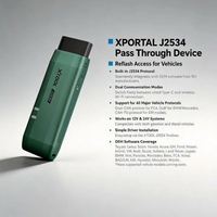 XTOOL XPORTAL J2534 Pass Thru VCI Box, Compatible con DoIP CANFD, 12V 24V, Interfaz de Diagnóstico y Programación de ECU para Autos y Camiones