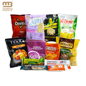 Vente en gros <span class=keywords><strong>banane</strong></span> plantain maïs tortilla chips de pomme de terre emballage Snakcs <span class=keywords><strong>sac</strong></span> en plastique avec conception de logo personnalisé impression claire - Product Image 2
