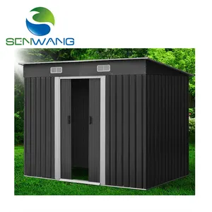 Most Popular Garden Shed Prefab Buildings Wooden Plastic Wood Cabin Storage Outdoor Office