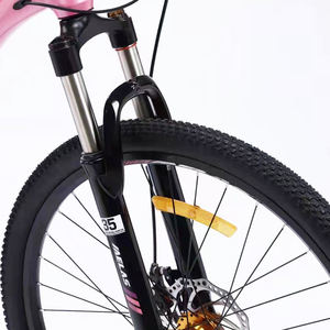 Prix de gros d'usine/OEM, vélo de montagne pour adultes en acier rose à 27 vitesses, 24, 26, 27,5, 29 pouces, pas cher, pour hommes et femmes, fabriqué en Chine - Product Image 3