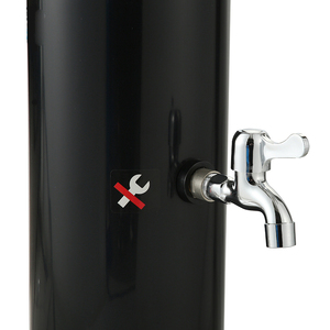 CYEN <span class=keywords><strong>Douche</strong></span> <span class=keywords><strong>solaire</strong></span> <span class=keywords><strong>d</strong></span>'extérieur 40L Corps en PVC tout-en-un avec poignée en alliage de zinc pour lave-pieds <span class=keywords><strong>Prix</strong></span> de gros <span class=keywords><strong>Douche</strong></span> de piscine - Product Image 4