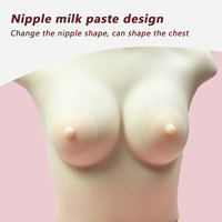 Couvre-mamelons 3D-Pasties adhésifs invisibles sans couture Couvre-seins réutilisables en silicone pour robes dos nu Maillots de bain Tops moulants