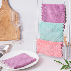Individuelle Mikrofaser-Reinigungskleider für Küche Export Geschirr und Handtuch Korallenseiden-Hausreinigungsstäbchen - Product Image 3