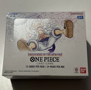 Ban Dai <span class=keywords><strong>One</strong></span> <span class=keywords><strong>Piece</strong></span> OP-05 Booster Box Versión en Inglés Awakening of the New Era Juego de Cartas Coleccionables TCG Anime - Product Image 1