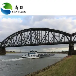 chinesischer Lieferant Schnellbau-Strukturen Bohrmontage Räumung Schwere Stahlbrücke für Transportprojekte