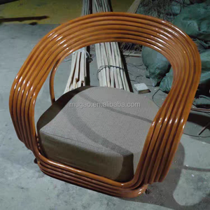 سرير نهاري خارجي أنيق من موجاو 2025 بتصميم جديد على شكل عش طائر مع إطار معدني وراتان - Product Image 6