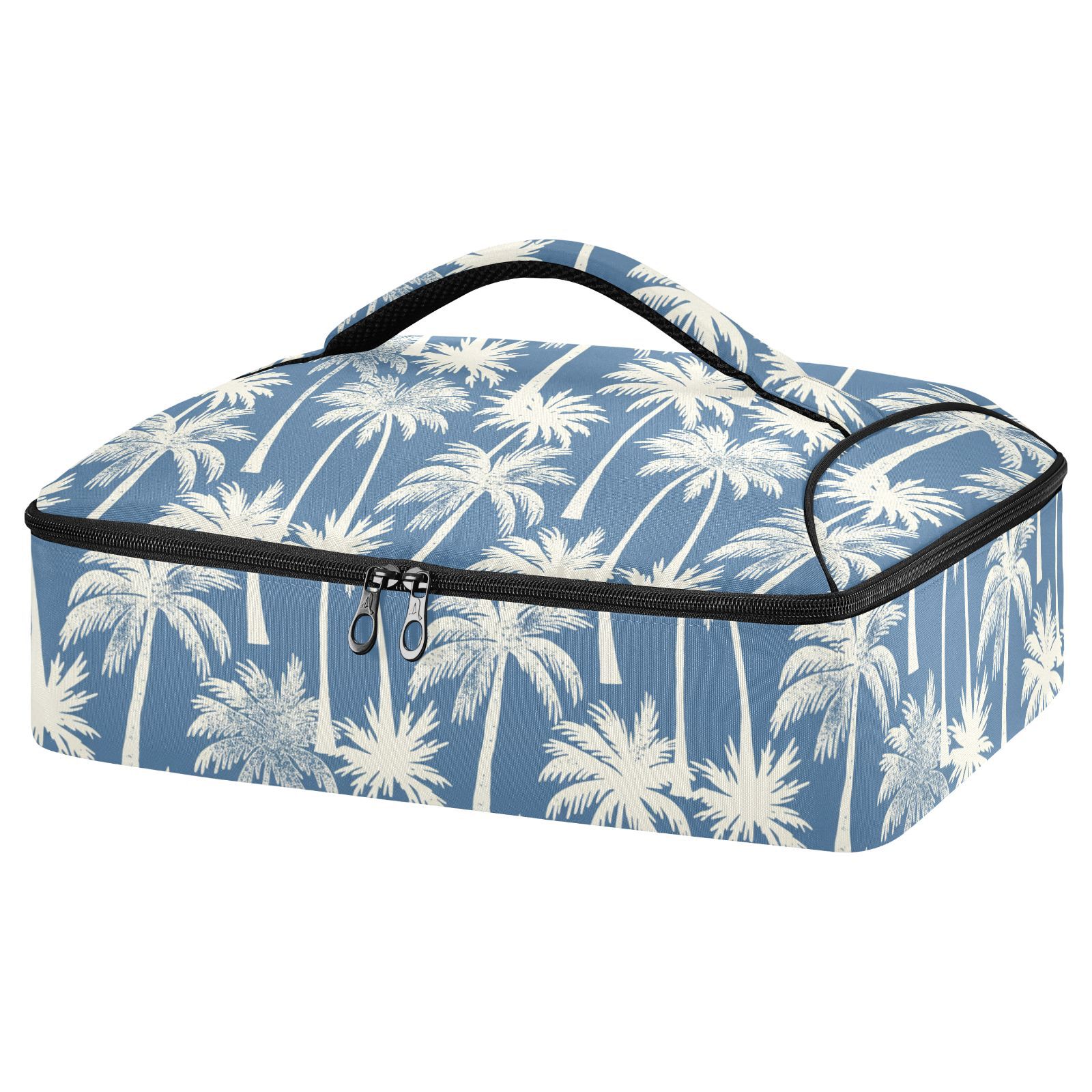 Slate Blue Vintage Hawaii Palm