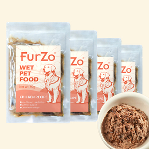 FurZo Fabrika Satışı Islak Köpek Maması Sığır Ördek Güvercin Tavuk Aromalı Tahılsız Yüksek Proteinli Kas Geliştirici Cilt ve Tüy Sağlığı İçin Köpek Maması - Product Image 5