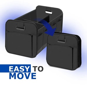 <span class=keywords><strong>Caja</strong></span> Organizadora de Gran Capacidad para <span class=keywords><strong>Maletero</strong></span> de Auto, Impermeable, de Tela Oxford, Plegable, Antideslizante, Resistente y Duradera - Product Image 5