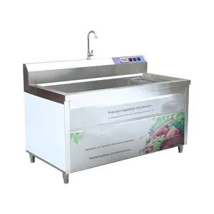 Mesin Cuci buah dan Multifungsi, Mesin cuci sayuran daun 220v 6kw untuk grosir
