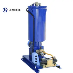 Bomba lubrificante elétrica poderosa do ferro fundido Estrutura móvel do pistão do dispositivo do óleo seco multiponto - Product Image 4