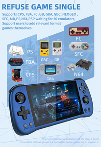 Nueva llegada <span class=keywords><strong>Powkiddy</strong></span> X55 Pantalla de 5,5 pulgadas consola de juegos portátil sistema de código abierto soporte HD Conexión de TV RK3566 consola Retro - Product Image 2