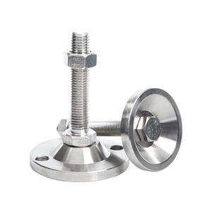 Pieds réglables en acier inoxydable 304 pour support de pied, fixation au sol, vis d'angle inférieure - Product Image 1