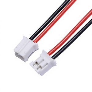 Индивидуальный силовой кабель с шагом 2,54 мм, одинарный/двойной коннектор, луженый штекер-гнездо, высокотемпературный - Product Image 4