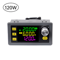 Convertisseur DC Buck Boost, régulateur de tension et de courant réglable, constant 6-36V 6A 120W, module d'alimentation à réduction de tension