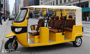 Tricycle à bas <span class=keywords><strong>prix</strong></span> à carrosserie ouverte, 3 roues, 7 places, tricycle <span class=keywords><strong>taxi</strong></span> tuk-tuk, véhicule certifié CEE - Product Image 5