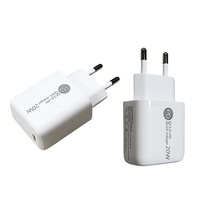 Adaptateur de chargeur mural portable 20W en vrac, universel USB Type-C PD, charge rapide pour iPhone 16 15 14 13 12 11 Pro Max, prise US EU