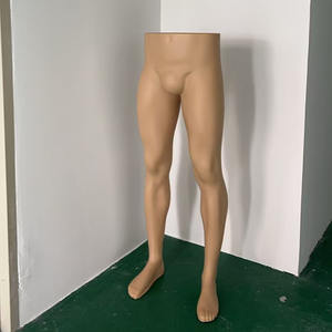 低ボディマネキン男性用プラスチックパンツディスプレイモデル脚 - Product Image 1