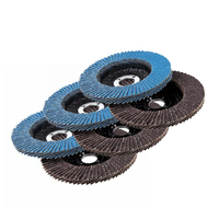 Disque à lamelles en zircone alumineuse haute dureté, disque de ponçage 100mm 115mm 125mm 6mm, disque à lamelles OEM pour polissage et meulage du métal - Vente chaude